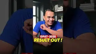 GPAT Result 2025 OUT! 🎯 Check Score, Rank & Cut-Off Fast! #GPATResult2025 #GPATResult #GPATScorecard