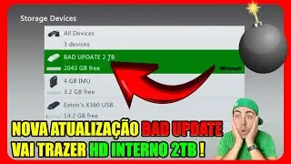 BOMBA ! Esta chegando Uma nova atualiza&ccedil;&atilde;o badUpade que vai liberar HD interno at&eacute; 2 TB !