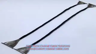 samtec lshm cable TDR impedance test 5 pin sata power cable 30-pin coaxial cable REACH for robotics