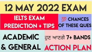 12 May Ielts Exam Prediction | Academic & General | Reading Listening Writing Tasks | Must Prepare