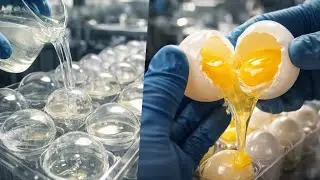 This factory makes fake eggs&hellip; and nobody knows how 😱 |Mega Factory World 