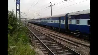 GZB WAP4 Legendary Prayag Raj Superfast skipping Chander Nagar Halt