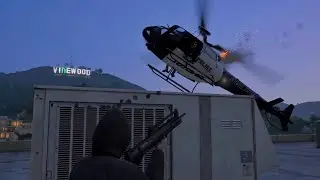Besties Cinema Against PD on the Vault Roof | NoPixel 4.0 | GTA