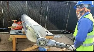 Pipe Shaver FRP Pipes Lamination Joint