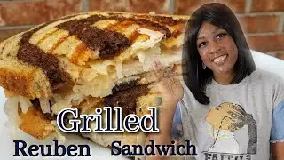 Grilled Turkey Pastrami Reuben Sandwich 🥪