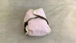 EcoAble Stay-Dry Night Fitted Cloth Diaper Hemp & Charcoal Bamboo Review
