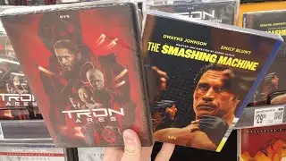 Tron Ares and The Smashing Machine Physical Media Hunt at Walmart 1/06/26
