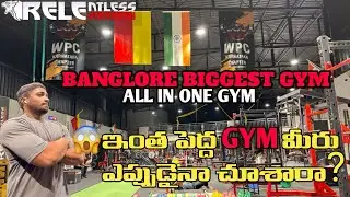 Biggest gym in banglore and india😱| best powerlifting gym in banglore | banglore | #banglore #gym