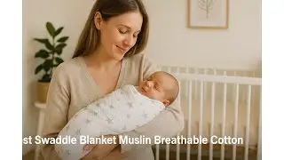🍼 Муслиновые пеленки LYRICHOM BABY для новорожденных | Лучшие пеленки из дышащего муслинового хло...