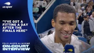 Felix Auger-Aliassime On-Court Interview | 2025 US Open Round 3