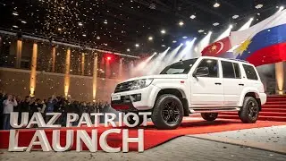 RUSSIANS SHOCKED! UAZ PATRIOT &ndash; LEGENDARY RUSSIAN SUV RETURNS IN STYLE 🇷🇺🔥