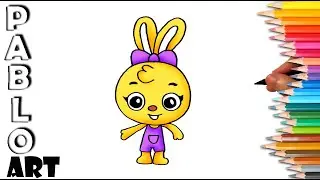 How to draw Mimi from Junior On The Job | step by step