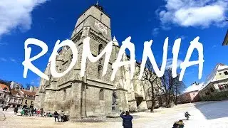 Walking Through the Streets of Brasov, Romania