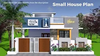 Small house Design, Small house plan, house design, Indian house design, 30 x 40 house plan
