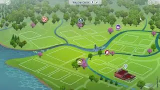 Foxbury University Housing Build (No CC) (Mostly Base Game Build)