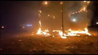 تشابيه حرق خيام ال الرسول ص | موكب زينب الغريبة ع 2024
