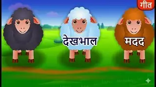 baba black sheep | Rainbow Sheep Song| Baa Baa Black Sheep | Learn Colors | Kids Video | NooNoo Kids