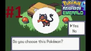 Pokemon Moon Emerald Nuzlocke(Greek) #1: Ά&nu;&tau;&epsilon; &pi;ά&lambda;&iota; &alpha;&pi;ό &tau;&eta;&nu; &alpha;&rho;&chi;ή &sigma;&epsilon; nuzlocke mode