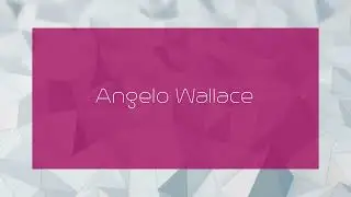 Angelo Wallace - appearance