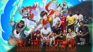 THE R.H LIVE: Jogando uns joguinhos a&iacute; | Hi-Fi Rush | EAFC 24