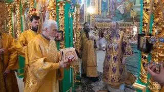 Неделя о мытаре и фарисее. Литургия в Киево-Печерской Лавре