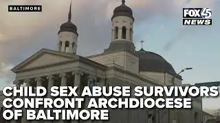 Child sex abuse survivors confront Archdiocese of Baltimore during bankruptcy hearing