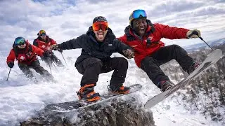 Snowboarding Until Ski Patrol Notices