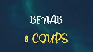 🎧 BENAB - 6 COUPS (SLOWED & REVERB)