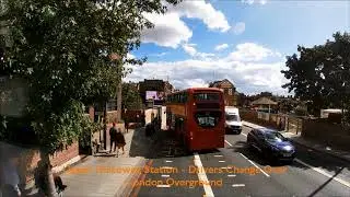 Full Route Visual | London Bus Route 43 Friern Barnet to London Bridge LJ19CUW BDE2024 Metroline