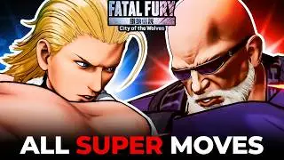ALL SUPER MOVES TUTORIAL (Season 1) - Fatal Fury: City of the Wolves (COTW)