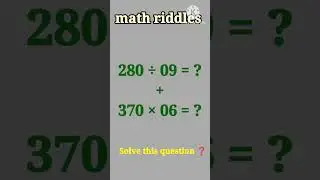 Kalyan puzzle lover 18th April 25 #brainteaser #mathstricks