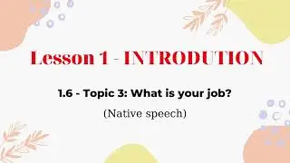 Audio EngBreaking - Lesson 1 - Introduction