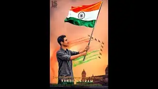 15 August photo editing uc creation model and uccreation background by PicsArt editing