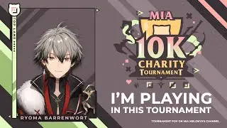 $10,000 Mia Charity Tournament! TOP LANE POV 【League of Legends】