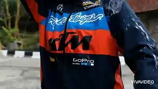 Jaket KTM TLD Gopro Navy  Waterproof - Jaket  Waterproof KTM TLD Navy Gopro (Review