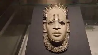 Ivory mask 16th century Benin British Museum London