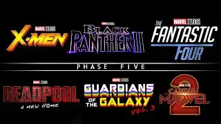 MAJOR PHASE 5 SLATE REVEALS! FULL LINEUP DISCOVERED? X-Men Fantastic Four Deadpool 3!