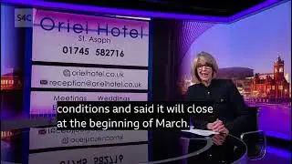 Oriel House, St Asaph & Plas Nanteos, Aberystwyth to close (English subtitles) | Newyddion 20.01.25