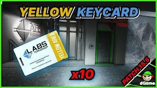YELLOW KEYCARD: Unlocking Hidden Labs Loot Secrets in Escape from Tarkov!