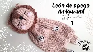 León de apego Amigurumi Tejido a Crochet 🦁​🧡​ Parte 1