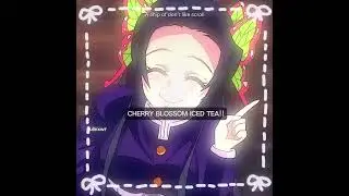 CHERRY BLOSSOM ICE TEA requested by Mitsuri Chan @the_real_mitsuri 🌸🍃