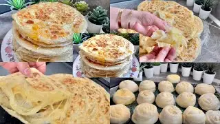 MSEMEN EXPRESS POUR DÉBUTANTS | Recette meloui Facile Cuisine Marocaine Ramadan 2022crepes marocaine