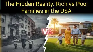 The Hidden Reality: Rich vs Poor Families in the USA 🇺🇸|Voice of Jecy @