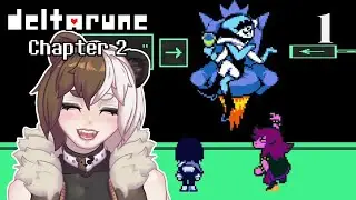 THE QUEEN IS SO FUNNY! | Deltarune Chapter 2 Part 1