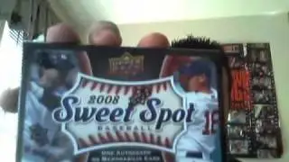 My first break!  2008 Sweet Spot Pack