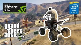 Grand Theft Auto V Benchmark i5 3570k at Stock Speed vs Overclocked to 4.3 GHz | 1080p 60fps