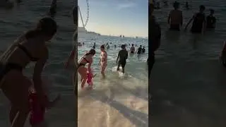 Dubai Marina beach 🏖️ enjoy