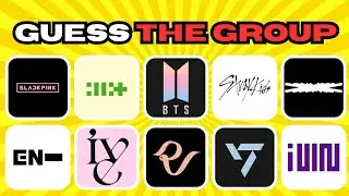 Guess K-pop group by their logo | Kpop games 2026