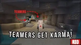 Teamers Get INSTANT Karma in Minecraft Battle!