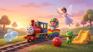 Baby&rsquo;s Magical Color Train Adventure 🚂✨ | Fun Learning Song for Kids & Toddlers